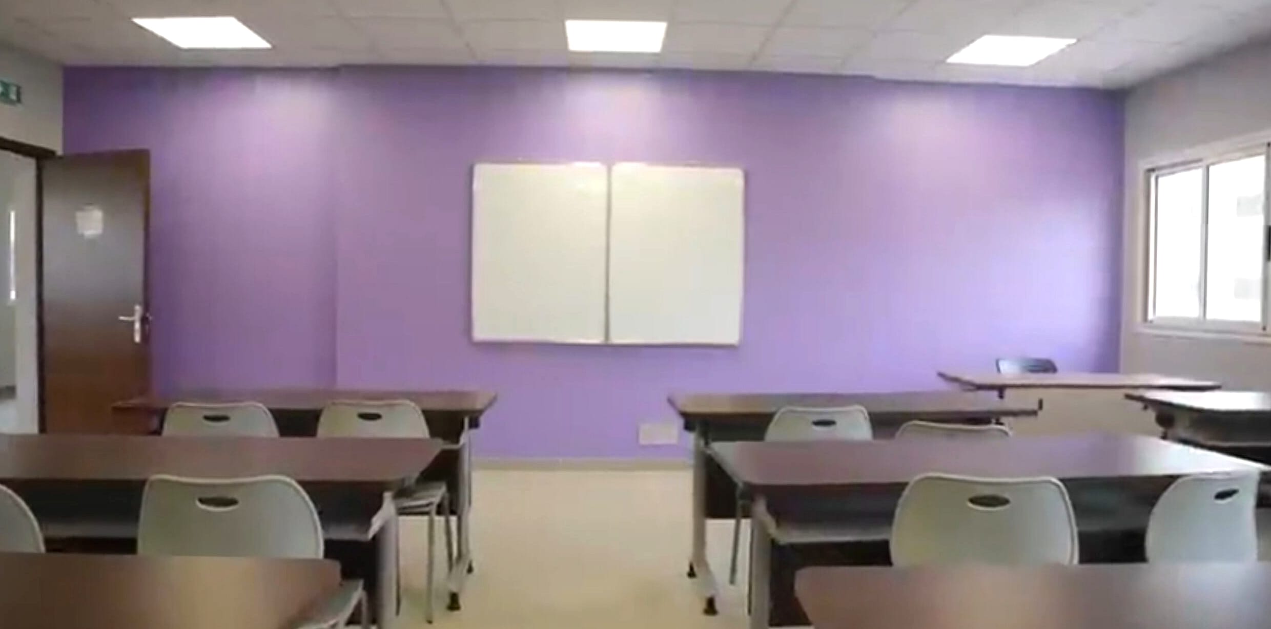Salle de cours de l'université